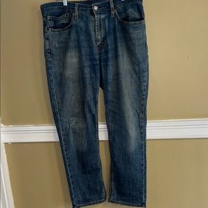 Levi's Straight Fit Blue Jeans 34x30
